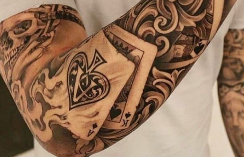 15 Stylish Playing Card Tattoo Designs for Women and Men