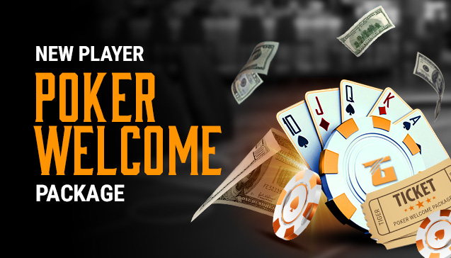 New player poker welcome package